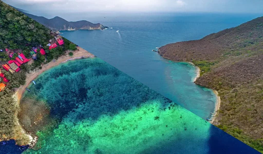 Playa Cristal y Cinto Parque Tayrona